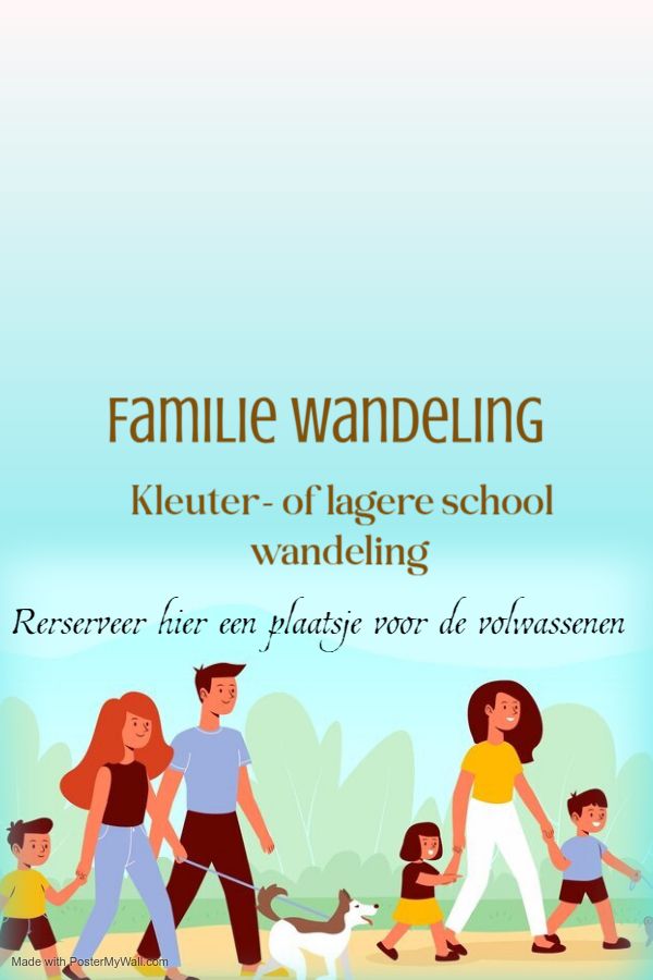 Wandeling Volwassenen (15h00)