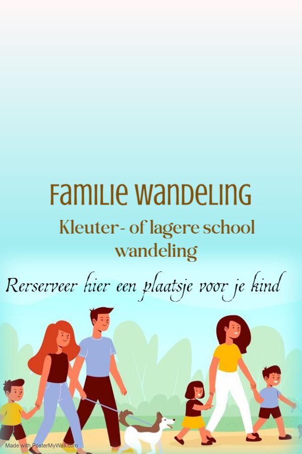 Wandeling Kinderen (12h30)